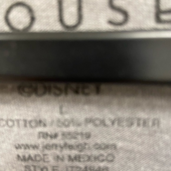 Disney Mini mouse grey t-shirt size Large - Picture 3 of 4